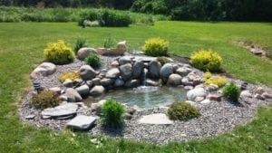 Grassmaster Landscaping Pond Project