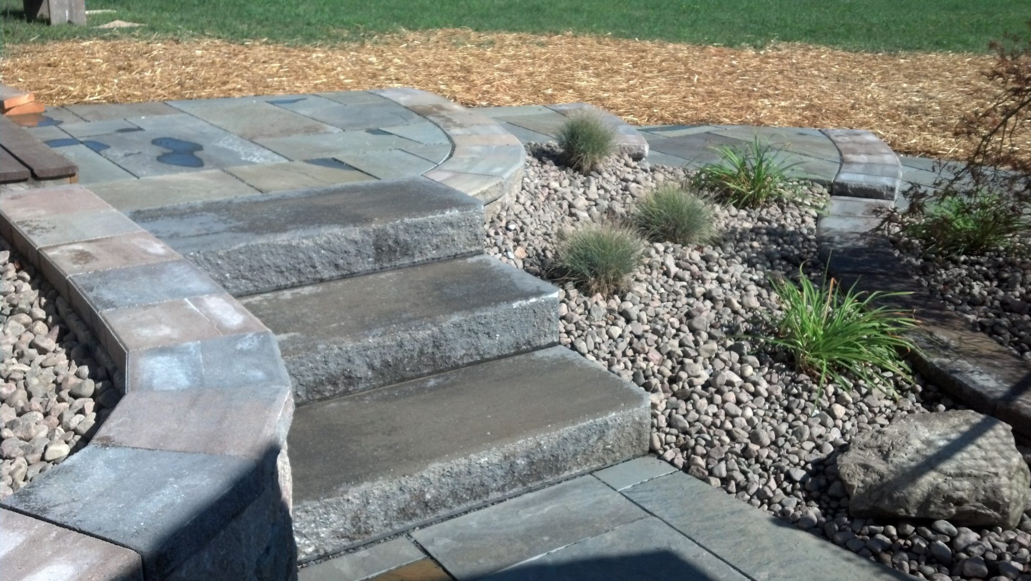 Grassmasters Landscaping Walkway Project