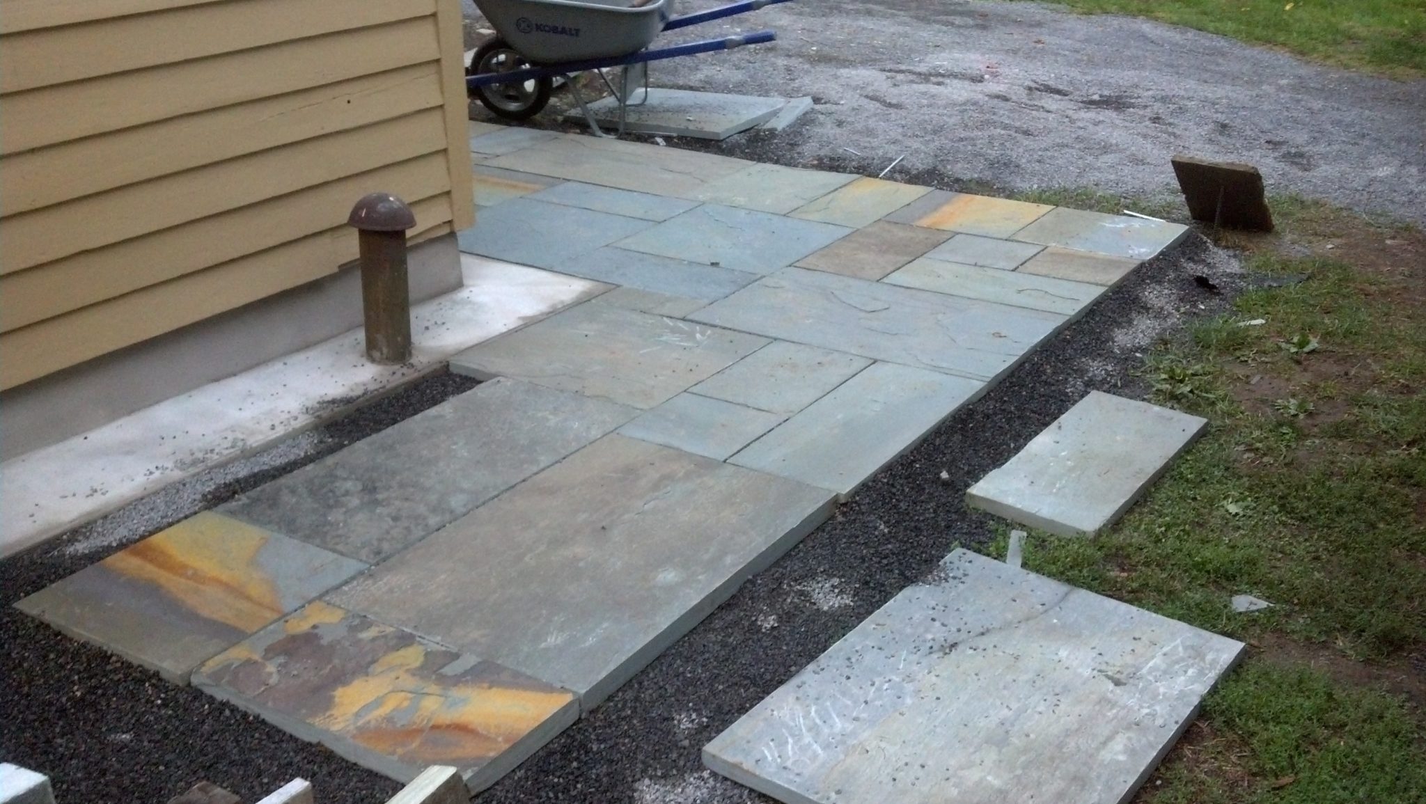 GrassMasters Landscaping Walkway Project