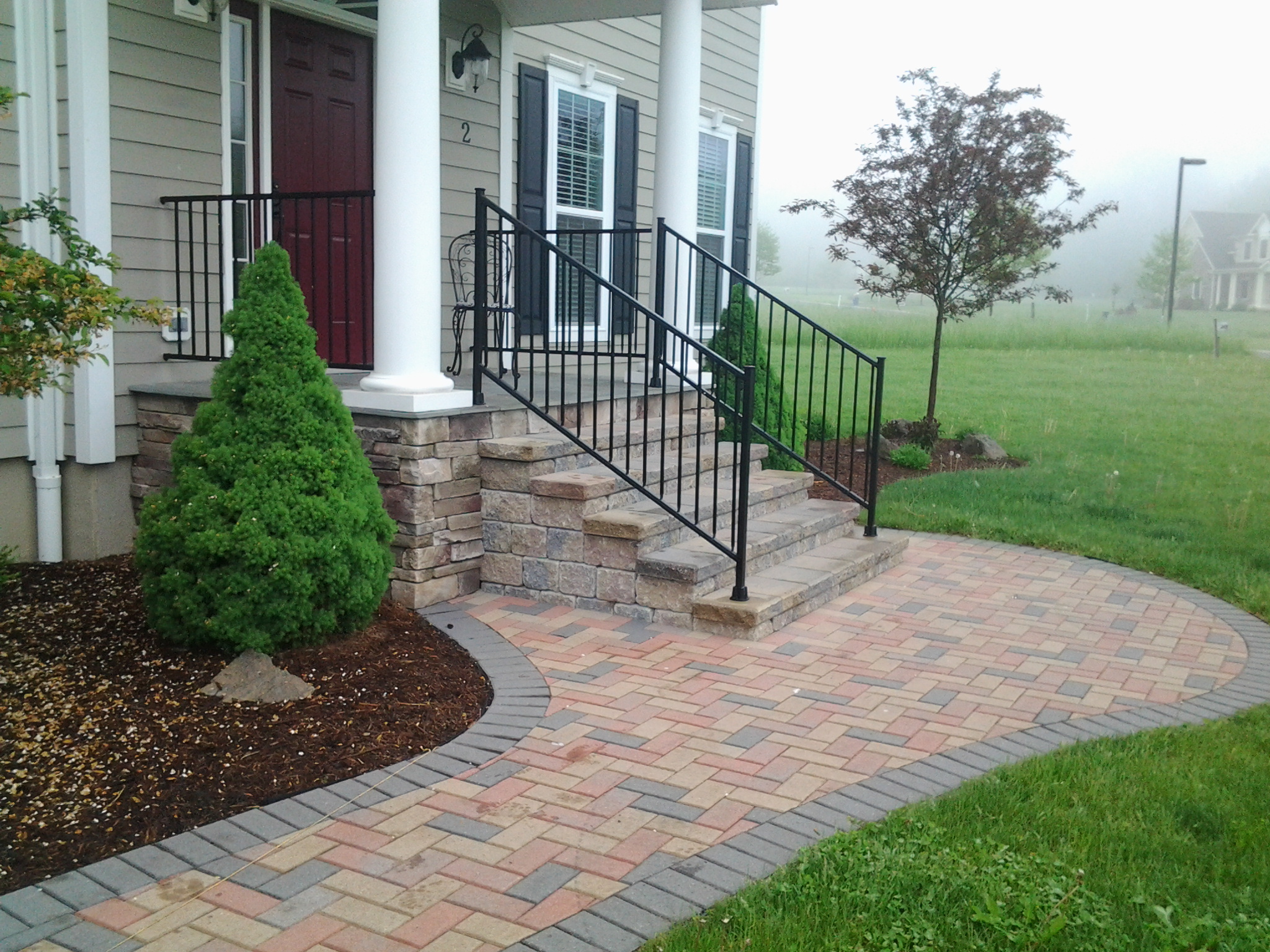 GrassMasters Landscaping Walkway Project