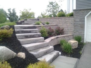 GrassMasters Landscaping Walkway Project