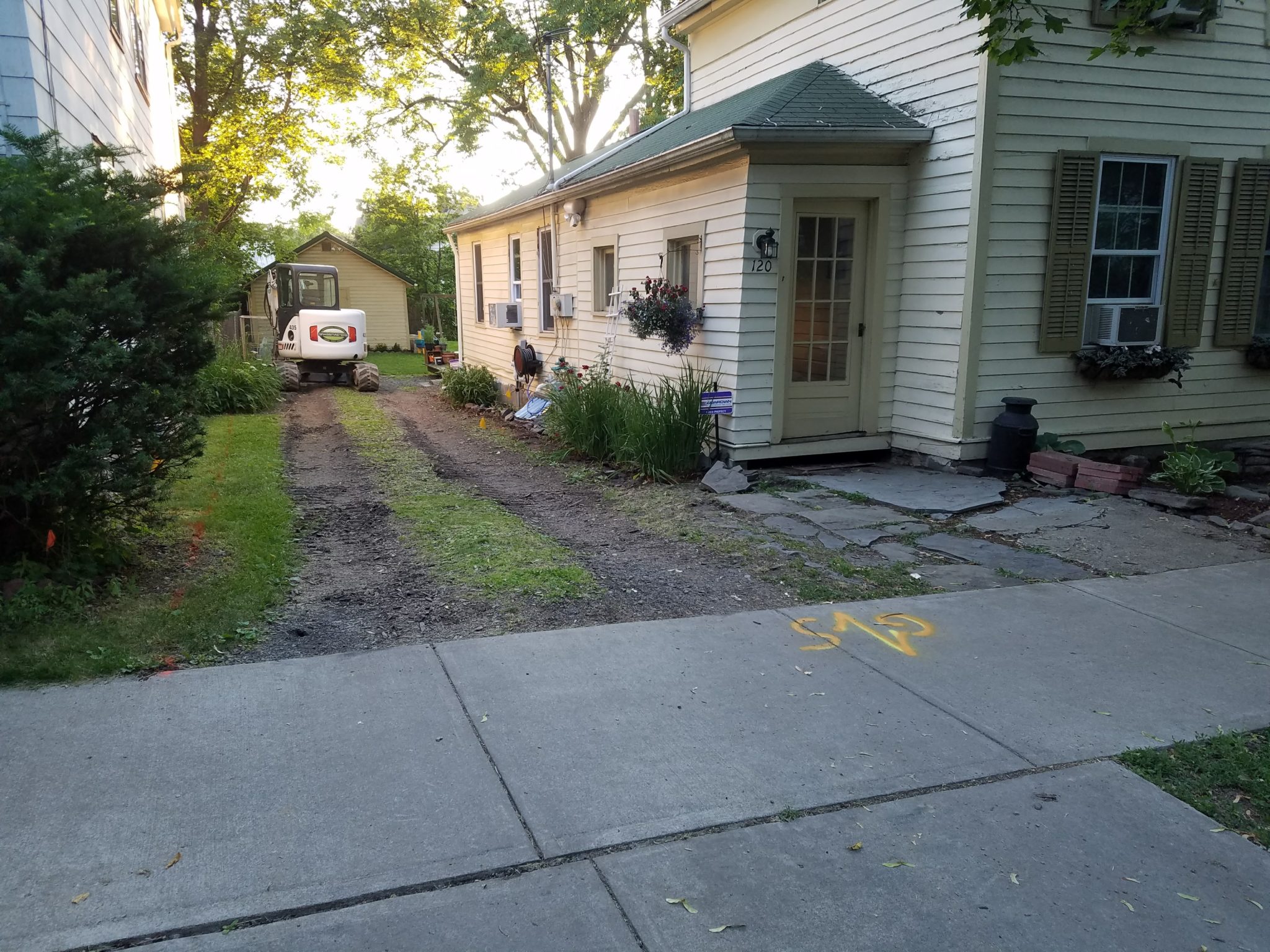 GrassMasters Landscaping Excavation Work Project