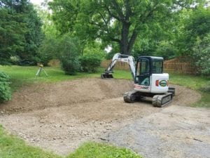 GrassMasters Landscaping Excavation Project