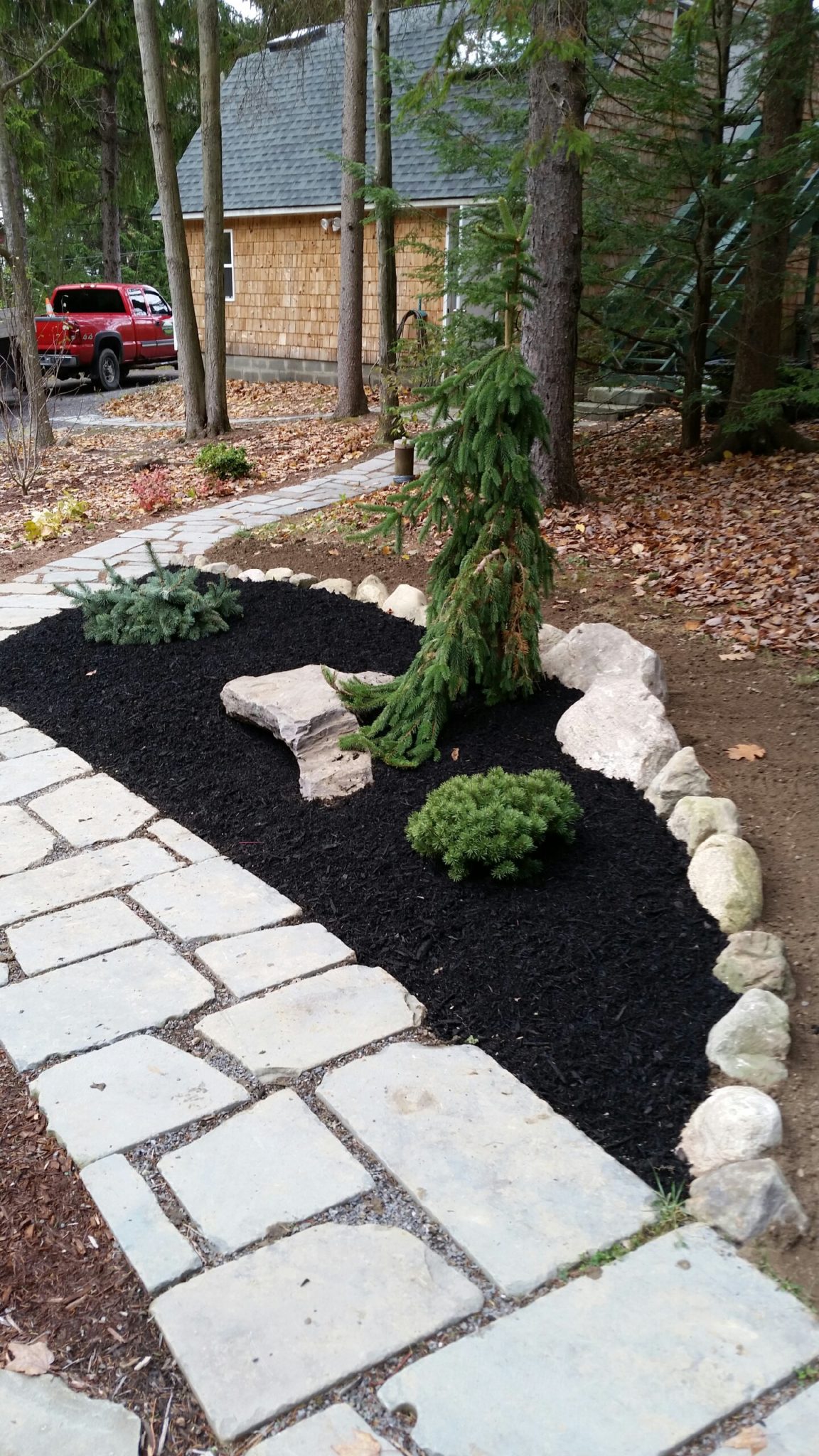 Grassmaster Landscaping Mulching Project