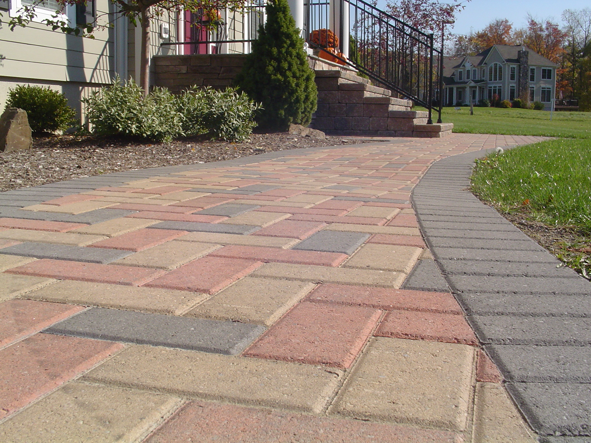 GrassMasters Landscaping Walkway Project