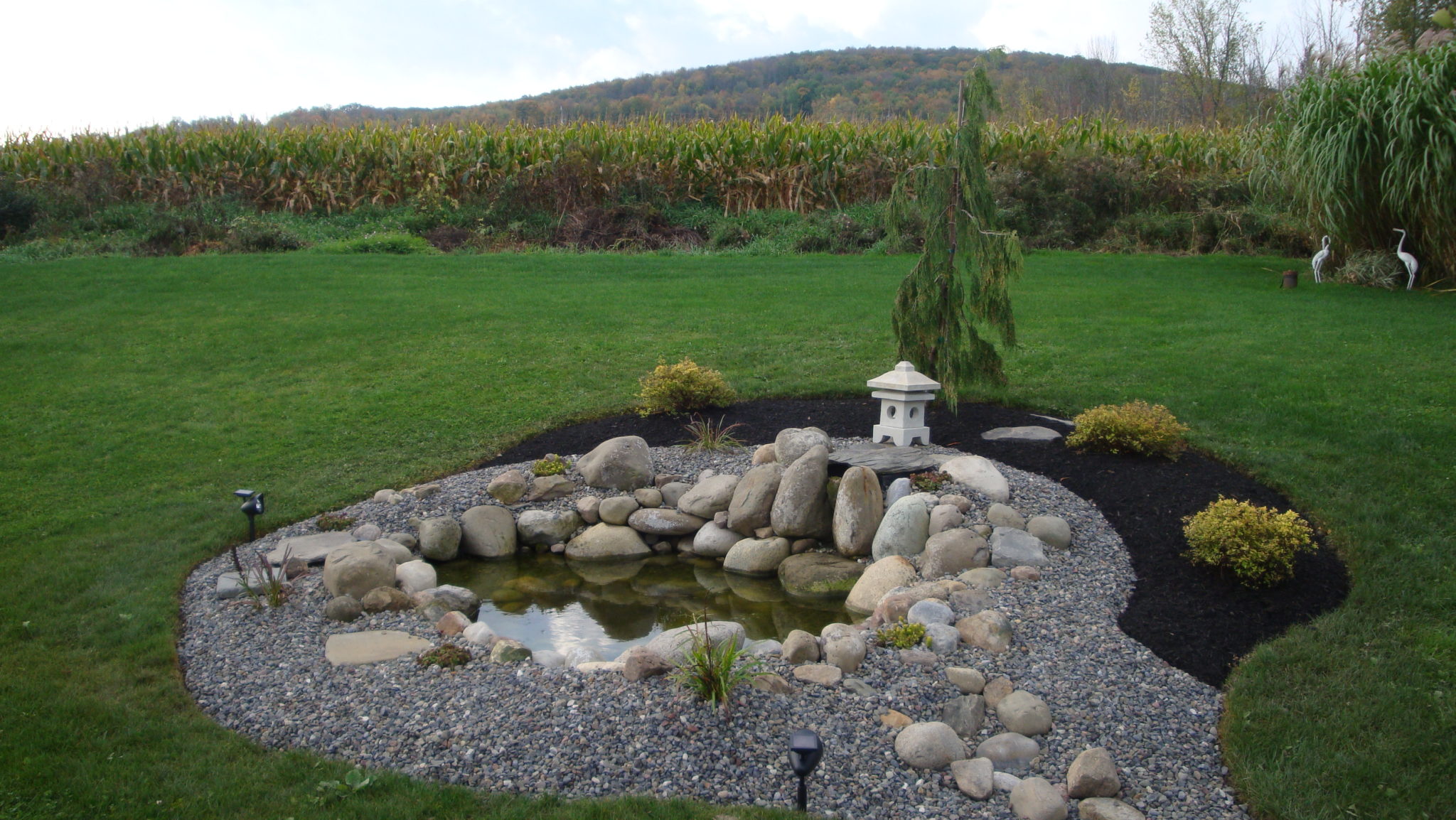 Grassmasters Landscaping Pond Project