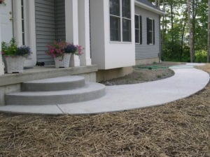 Grassmasters Landscaping Concrete Work Project