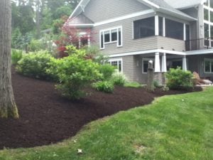 Grassmasters Landscaping Mulching Project 11