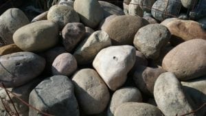 Landscape Cobbles At GrassMasters Landscaping