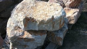 West Mountain Boulders At GrassMasters Landscaping