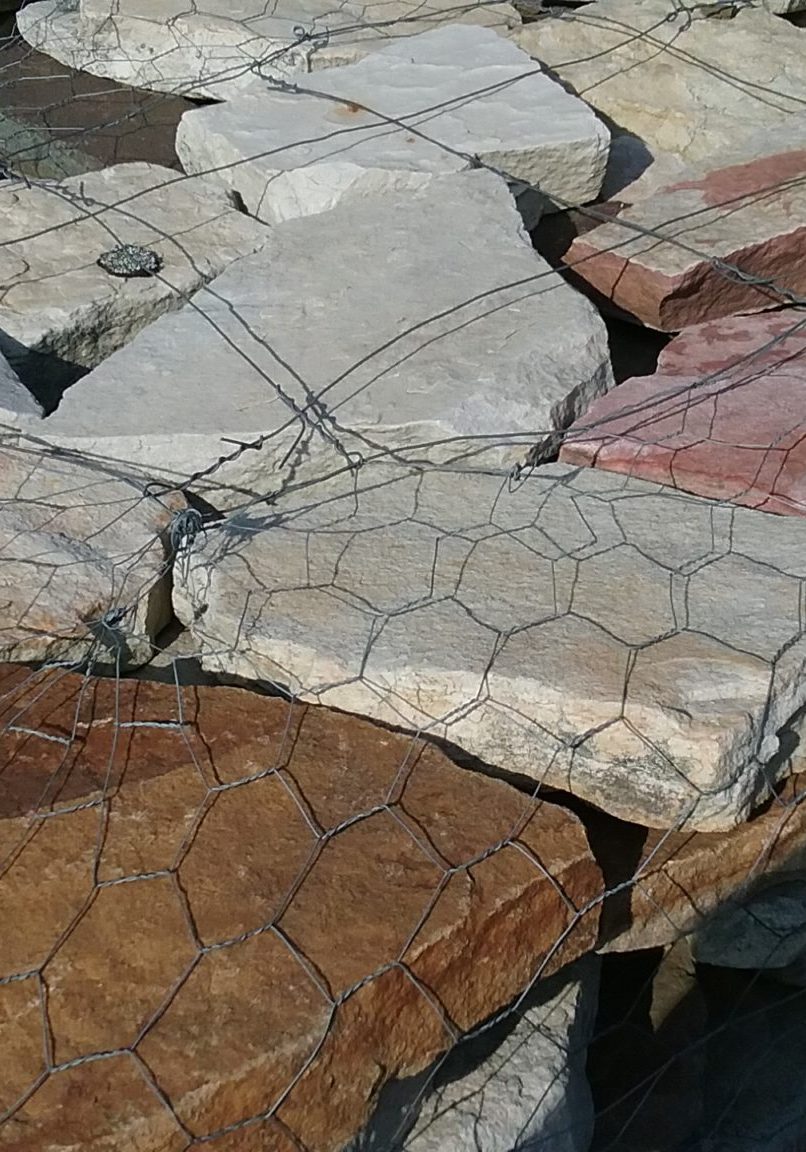 White Mountain Wall Stone (Irregular) At GrassMasters Landscaping